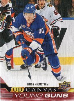 2022-23 Upper Deck - UD Canvas #C373 Simon Holmstrom Front