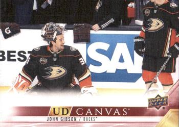 2022-23 Upper Deck - UD Canvas #C419 John Gibson Front