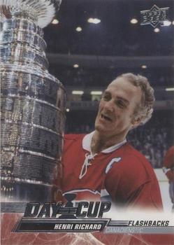 2022-23 Upper Deck - Day With The Cup Flashbacks #DC5 Henri Richard Front