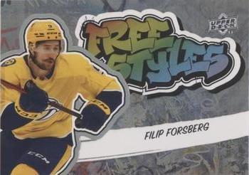 2022-23 Upper Deck - Freestyles #FS-12 Filip Forsberg Front