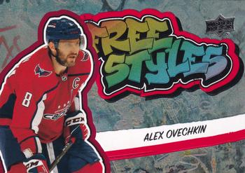 2022-23 Upper Deck - Freestyles Red #FS-1 Alex Ovechkin Front