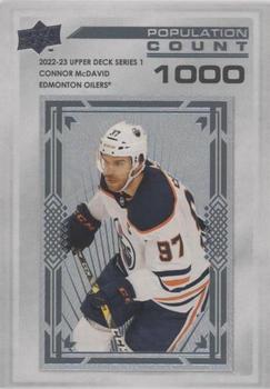 2022-23 Upper Deck - Population Count 1000 #PC-14 Connor McDavid Front