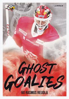 2022-23 Cardset Finland - Ghost Goalies #GG 7 Rasmus Reijola Front