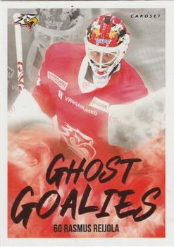 2022-23 Cardset Finland - Ghost Goalies Red #7 Rasmus Reijola Front
