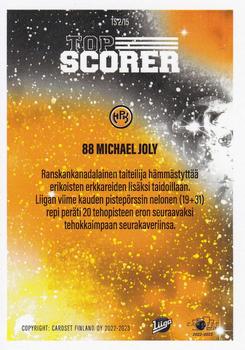 2022-23 Cardset Finland - Top Scorer #TS 2 Michael Joly Back