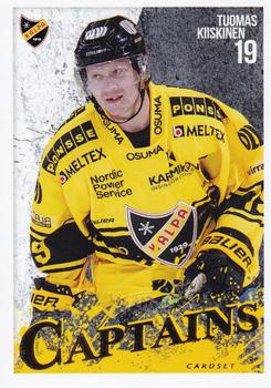 2022-23 Cardset Finland - Captains #C 6 Tuomas Kiiskinen Front