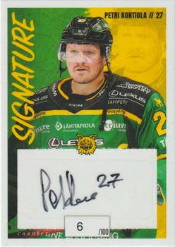 2022-23 Cardset Finland - Signature #NNO Petri Kontiola Front
