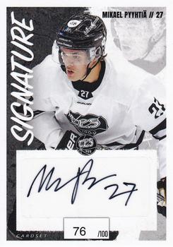 2022-23 Cardset Finland - Signature #NNO Mikael Pyyhtiä Front