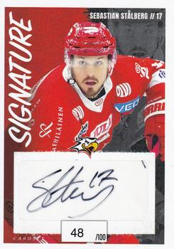 2022-23 Cardset Finland - Signature #NNO Sebastian Stålberg Front