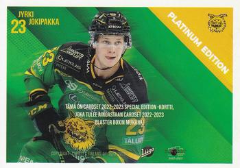 2022-23 Cardset Finland - Limited Edition #NNO Jyrki Jokipakka Back