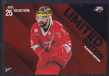 2022-23 Cardset Finland - Limited Edition #NNO Axel Holmström Front