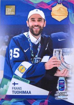 2022 BY Cards IIHF World Championship #FIN/2022-02 Frans Tuohimaa Front