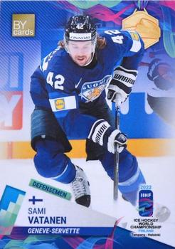2022 BY Cards IIHF World Championship #FIN/2022-10 Sami Vatanen Front