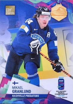 2022 BY Cards IIHF World Championship #FIN/2022-19 Mikael Granlund Front