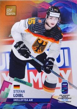 2022 BY Cards IIHF World Championship #GER/2022-13 Stefan Loibl Front