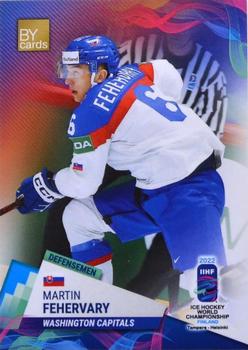 2022 BY Cards IIHF World Championship #SVK/2022-05 Martin Fehervary Front