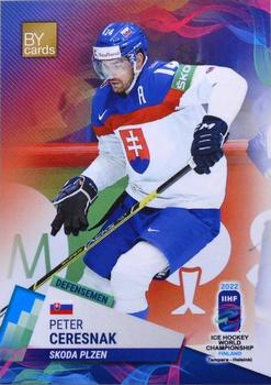 2022 BY Cards IIHF World Championship #SVK/2022-07 Peter Ceresnak Front