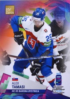 2022 BY Cards IIHF World Championship #SVK/2022-17 Alex Tamasi Front