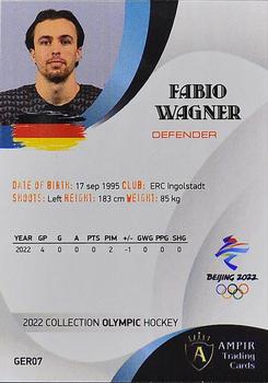 2022 AMPIR Olympic Games (Unlicensed) #GER07 Fabio Wagner Back