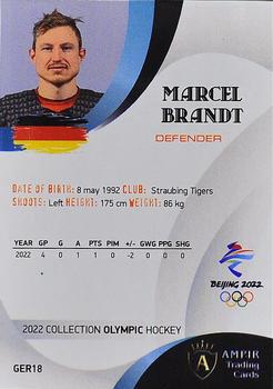 2022 AMPIR Olympic Games (Unlicensed) #GER18 Marcel Brandt Back