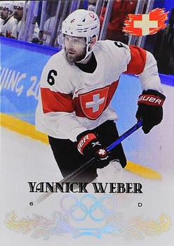 2022 AMPIR Olympic Games (Unlicensed) #SUI06 Yannick Weber Front