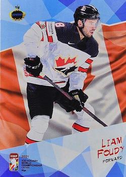 2021 AMPIR IIHF World Championship (Unlicensed) #CAN04 Liam Foudy Front
