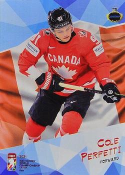 2021 AMPIR IIHF World Championship (Unlicensed) #CAN23 Cole Perfetti Front