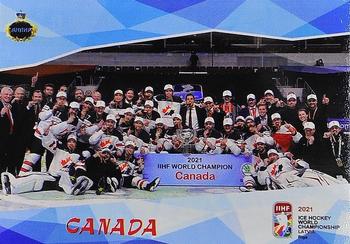 2021 AMPIR IIHF World Championship (Unlicensed) #CAN25 Team Canada World Champion Front