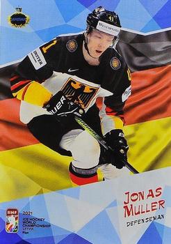 2021 AMPIR IIHF World Championship (Unlicensed) #GER13 Jonas Muller Front