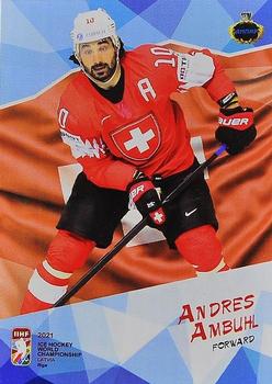 2021 AMPIR IIHF World Championship (Unlicensed) #SUI03 Andres Ambuhl Front