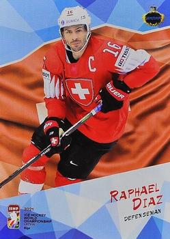 2021 AMPIR IIHF World Championship (Unlicensed) #SUI06 Raphael Diaz Front