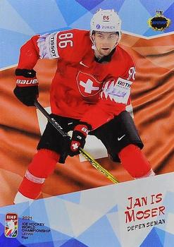 2021 AMPIR IIHF World Championship (Unlicensed) #SUI21 Janis Moser Front