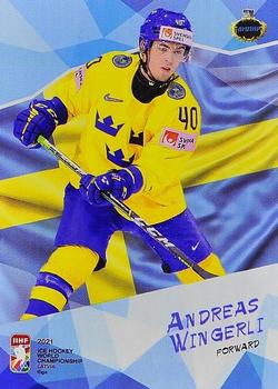 2021 AMPIR IIHF World Championship (Unlicensed) #SWE20 Andreas Wingerli Front