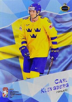 2021 AMPIR IIHF World Championship (Unlicensed) #SWE21 Carl Klingberg Front