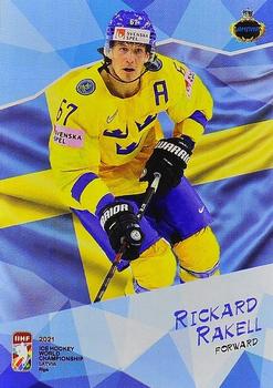 2021 AMPIR IIHF World Championship (Unlicensed) #SWE25 Rickard Rakell Front