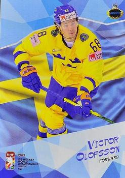 2021 AMPIR IIHF World Championship (Unlicensed) #SWE26 Victor Olofsson Front