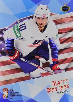 2021 AMPIR IIHF World Championship (Unlicensed) #USA07 Matty Beniers Front