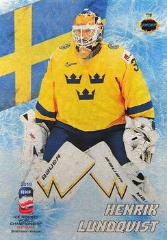 2019 AMPIR IIHF World Championship #SWE02 Henrik Lundqvist Front