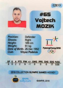 2018 AMPIR Olympic Games (Unlicensed) #CZE13 Vojtech Mozik Back