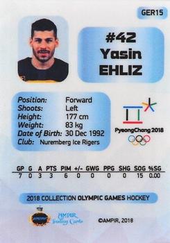 2018 AMPIR Olympic Games (Unlicensed) #GER15 Yasin Ehliz Back