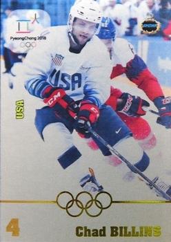 2018 AMPIR Olympic Games (Unlicensed) #USA04 Chad Billins Front