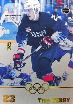 2018 AMPIR Olympic Games (Unlicensed) #USA23 Troy Terry Front