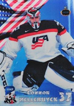 2016-17 AMPIR IIHF World Championship #USA02 Connor Hellebuyck Front