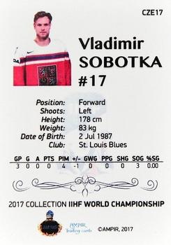 2016-17 AMPIR IIHF World Championship #CZE17 Vladimir Sobotka Back