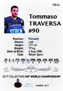 2016-17 AMPIR IIHF World Championship #ITA14 Tommaso Traversa Back