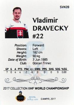 2016-17 AMPIR IIHF World Championship #SVK09 Vladimir Dravecky Back