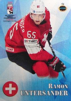 2018 AMPIR IIHF World Championship Switzerland #SUI08 Ramon Untersander Front