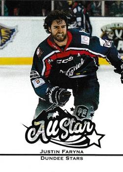 2021 Dundee Stars Legends (EIHL) #DSL 04 Justin Faryna Front