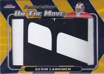 2022 President's Choice In The Crease - On The Move #OM-13 Kevin Lankinen Front