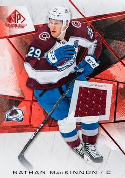 2021-22 SP Game Used - Red Jersey #30 Nathan MacKinnon Front